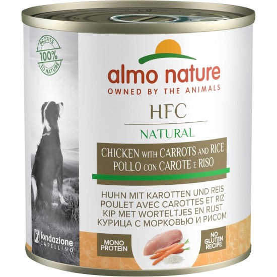 Almo Nature HFC Natural- Beef- Wet Dog Food (Pack of 12 x 280g tins) Almo Nature HFC Natural- Beef- Wet Dog Food (Pack of 12 x 280g tins)