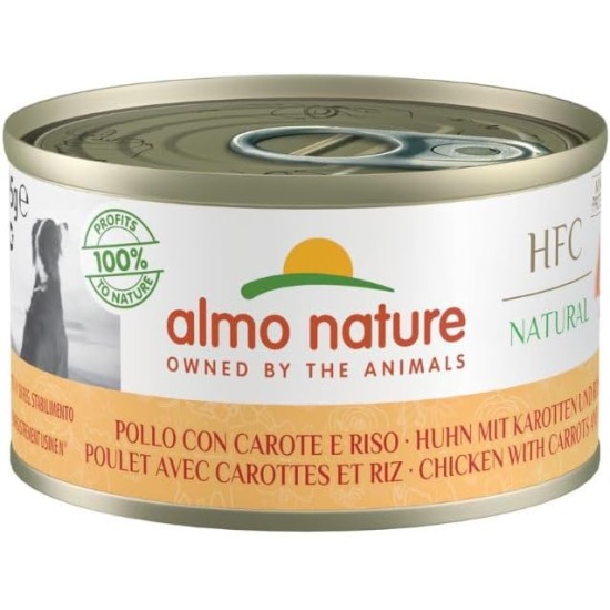 Almo Nature HFC Natural- Beef- Wet Dog Food (Pack of 12 x 280g tins) Almo Nature HFC Natural- Beef- Wet Dog Food (Pack of 12 x 280g tins)