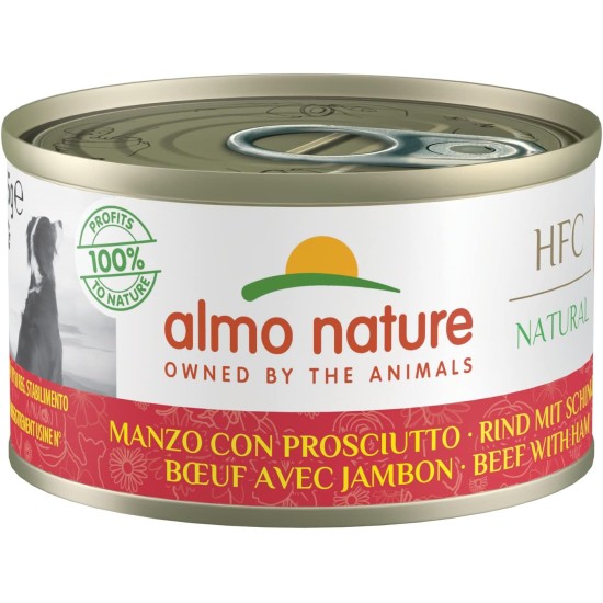 Almo Nature HFC Natural- Beef- Wet Dog Food (Pack of 12 x 280g tins) Almo Nature HFC Natural- Beef- Wet Dog Food (Pack of 12 x 280g tins)