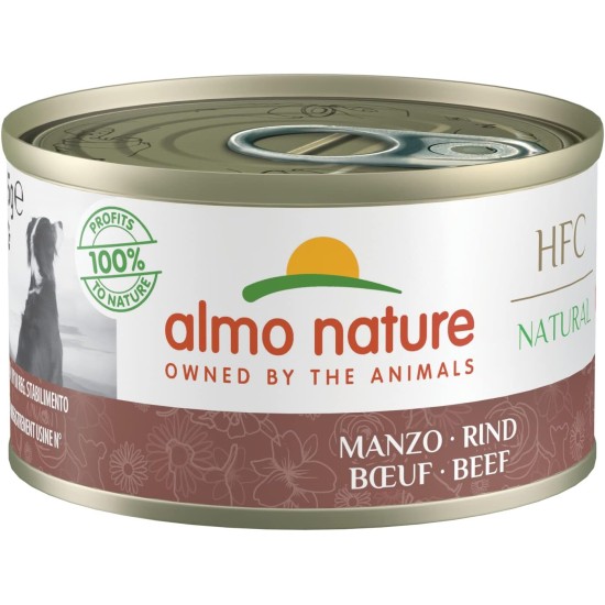 Almo Nature HFC Natural- Beef- Wet Dog Food (Pack of 12 x 280g tins) Almo Nature HFC Natural- Beef- Wet Dog Food (Pack of 12 x 280g tins)