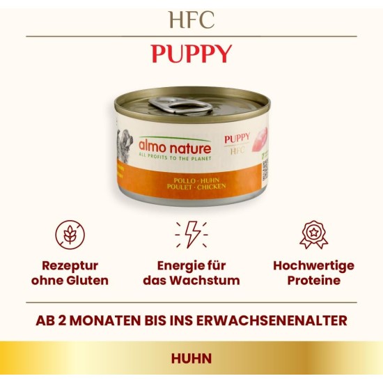 Almo Nature HFC Natural Chicken Fillet- Wet Dog Food (Pack of 12 x 280g tins) Almo Nature HFC Natural Chicken Fillet- Wet Dog Food (Pack of 12 x 280g tins)