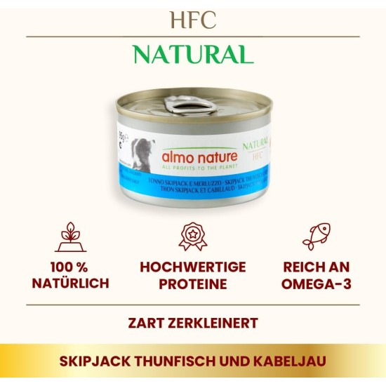 Almo Nature HFC Natural Chicken Fillet- Wet Dog Food (Pack of 12 x 280g tins) Almo Nature HFC Natural Chicken Fillet- Wet Dog Food (Pack of 12 x 280g tins)