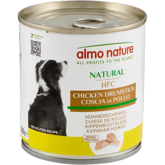 Almo Nature HFC Natural Chicken Fillet- Wet Dog Food (Pack of 12 x 280g tins) Almo Nature HFC Natural Chicken Fillet- Wet Dog Food (Pack of 12 x 280g tins)