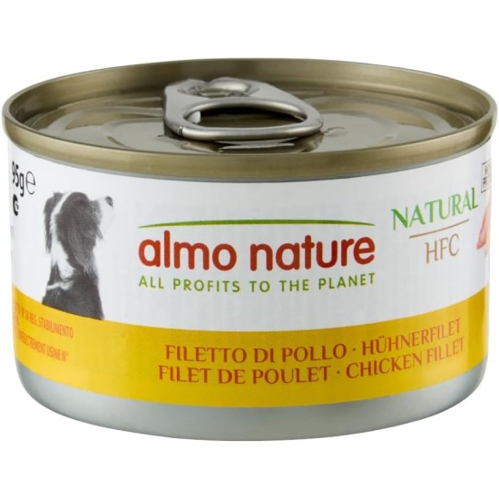 Almo Nature HFC Natural Chicken Fillet- Wet Dog Food (Pack of 12 x 280g tins) Almo Nature HFC Natural Chicken Fillet- Wet Dog Food (Pack of 12 x 280g tins)