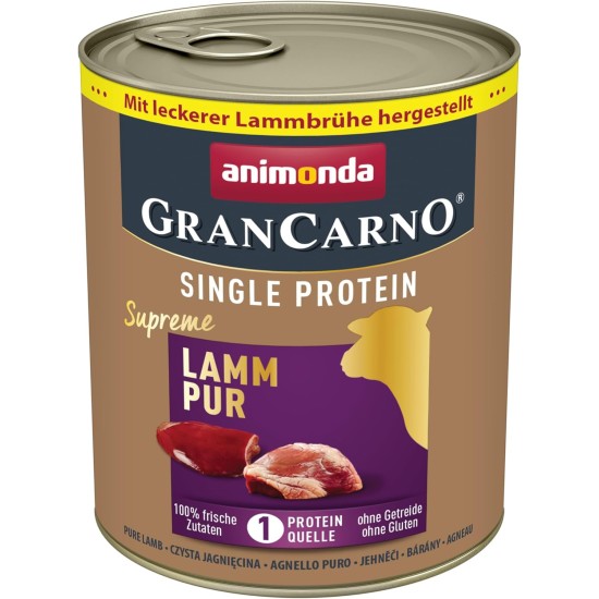 Animonda Gran Carno Adult Sensitive Wet Food for Adult Dogs, Pack of 6 Animonda Gran Carno Adult Sensitive Wet Food for Adult Dogs, Pack of 6