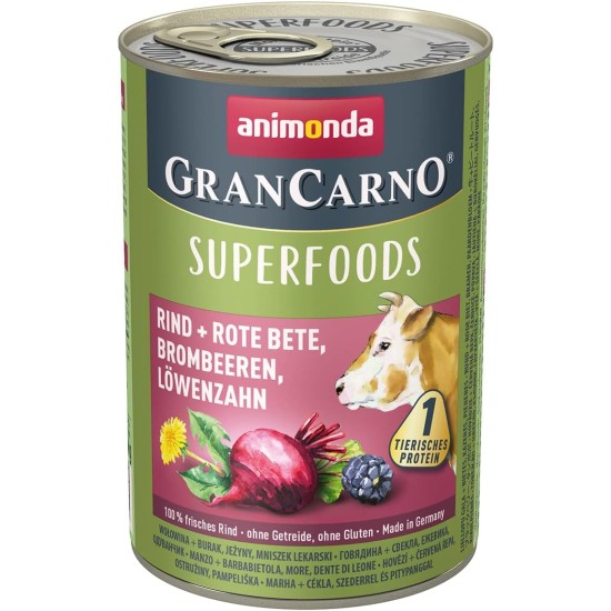 Animonda Gran Carno Adult Sensitive Wet Food for Adult Dogs, Pack of 6 Animonda Gran Carno Adult Sensitive Wet Food for Adult Dogs, Pack of 6