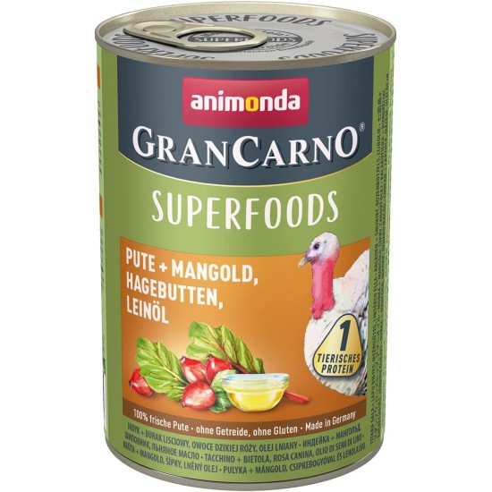 Animonda Gran Carno Adult Sensitive Wet Food for Adult Dogs, Pack of 6 Animonda Gran Carno Adult Sensitive Wet Food for Adult Dogs, Pack of 6
