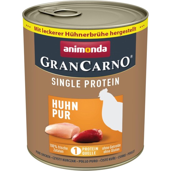 Animonda Gran Carno Adult Sensitive Wet Food for Adult Dogs, Pack of 6 Animonda Gran Carno Adult Sensitive Wet Food for Adult Dogs, Pack of 6