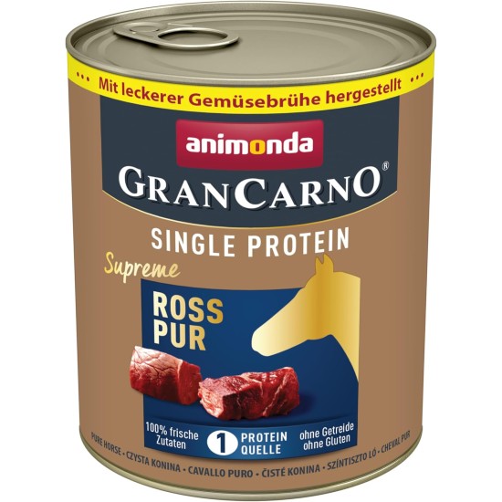 Animonda Gran Carno Adult Sensitive Wet Food for Adult Dogs, Pack of 6 Animonda Gran Carno Adult Sensitive Wet Food for Adult Dogs, Pack of 6