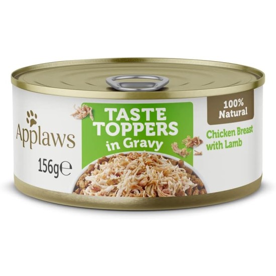 Applaws Premium Natural Wet Food for Dogs, Grain-Free Chicken and Meat Selection in Sauce 8 x 156 g Tin Applaws Premium Natural Wet Food for Dogs, Grain-Free Chicken and Meat Selection in Sauce 8 x 156 g Tin