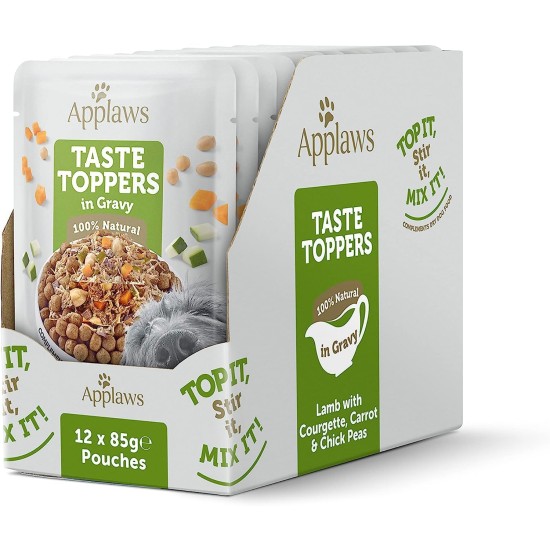 Applaws Premium Natural Wet Food for Dogs, Grain-Free Selection of Chicken and Fish in Sauce, Food Topping for Dogs 6 x 85 g Pack Applaws Premium Natural Wet Food for Dogs, Grain-Free Selection of Chicken and Fish in Sauce, Food Topping for Dogs 6 x 85 g Pack