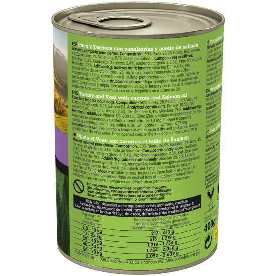 Arquivet Wet Food for Adult Dogs, Lamb and Chicken, Not Applicable, 400 g (Pack of 1) Arquivet Wet Food for Adult Dogs, Lamb and Chicken, Not Applicable, 400 g (Pack of 1)
