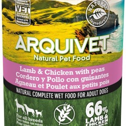 Arquivet Wet Food for Adult Dogs, Lamb and Chicken, Not Applicable, 400 g (Pack of 1) Arquivet Wet Food for Adult Dogs, Lamb and Chicken, Not Applicable, 400 g (Pack of 1)