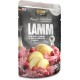 BELCANDO Fresh Bag [12 x 125 g Lamb with Potato and Cranberries] Wet Food for Dogs Wet Food Complete Food in Single Serving Bag