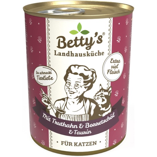 Betty's Country House Kitchen Dog Lamb & Rice 6 x 800 g Suitable for All Dog Breeds High Organic Availability We Pay Attention to Best Quality Betty's Country House Kitchen Dog Lamb & Rice 6 x 800 g Suitable for All Dog Breeds High Organic Availability We Pay Attention to Best Quality