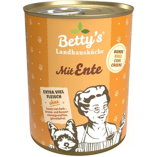 Betty's Country House Kitchen Dog Lamb & Rice 6 x 800 g Suitable for All Dog Breeds High Organic Availability We Pay Attention to Best Quality Betty's Country House Kitchen Dog Lamb & Rice 6 x 800 g Suitable for All Dog Breeds High Organic Availability We Pay Attention to Best Quality