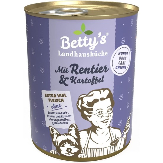 Betty's Country House Kitchen Dog Lamb & Rice 6 x 800 g Suitable for All Dog Breeds High Organic Availability We Pay Attention to Best Quality Betty's Country House Kitchen Dog Lamb & Rice 6 x 800 g Suitable for All Dog Breeds High Organic Availability We Pay Attention to Best Quality
