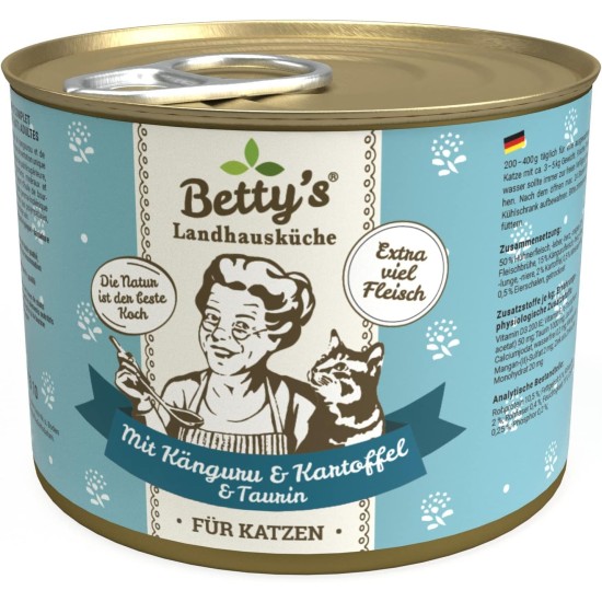Betty's Country House Kitchen Dog Lamb & Rice 6 x 800 g Suitable for All Dog Breeds High Organic Availability We Pay Attention to Best Quality Betty's Country House Kitchen Dog Lamb & Rice 6 x 800 g Suitable for All Dog Breeds High Organic Availability We Pay Attention to Best Quality
