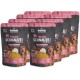 Bosch Freshe Schnout, Action Pack Wet Food 5 x 250 g, Gentle Steam-Cooked Complete Food for Dogs, Flavours: Beef, Chicken and Turkey, Tasting Pack, Wet Food for Dogs Bosch Freshe Schnout, Action Pack Wet Food 5 x 250 g, Gentle Steam-Cooked Complete Food for Dogs, Flavours: Beef, Chicken and Turkey, Tasting Pack, Wet Food for Dogs