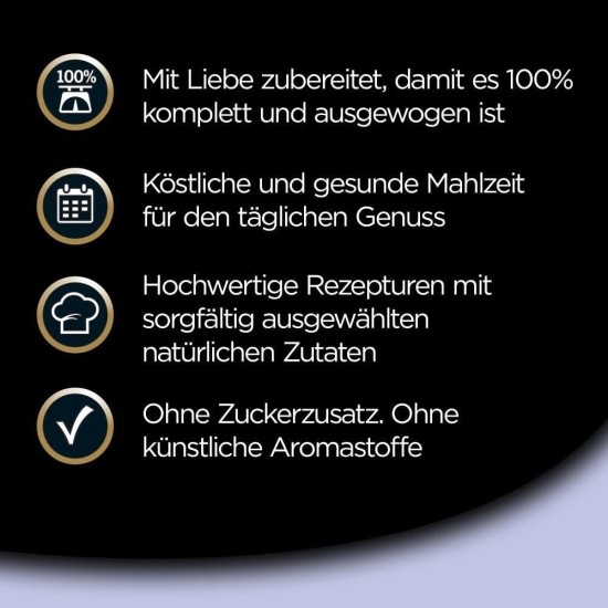 CESAR® NATURAL GOODNESS™ Schale Multipack Mega-Pack Casserole in Sauce Getreidefrei mit Superfoods 4 Varietäten 24 x 100g CESAR® NATURAL GOODNESS™ Schale Multipack Mega-Pack Casserole in Sauce Getreidefrei mit Superfoods 4 Varietäten 24 x 100g