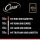 CESAR® Portionsbeutel Multipack Mega Pack Selektion in Sauce 4 Varietäten 40x100g CESAR® Portionsbeutel Multipack Mega Pack Selektion in Sauce 4 Varietäten 40x100g