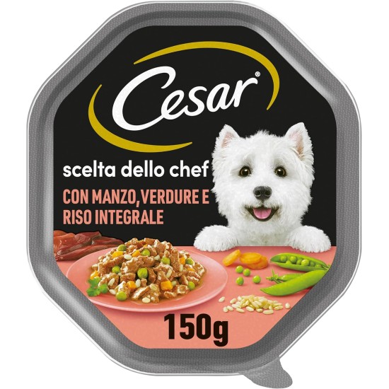 Cesar Chef Dog Food 150g - 14 Tins Cesar Chef Dog Food 150g - 14 Tins