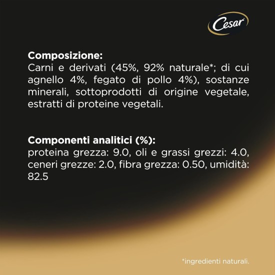 Cesar Classic Recipes Dog Food with Delicious Chicken and Beef 150g 14 Bowls Cesar Classic Recipes Dog Food with Delicious Chicken and Beef 150g 14 Bowls