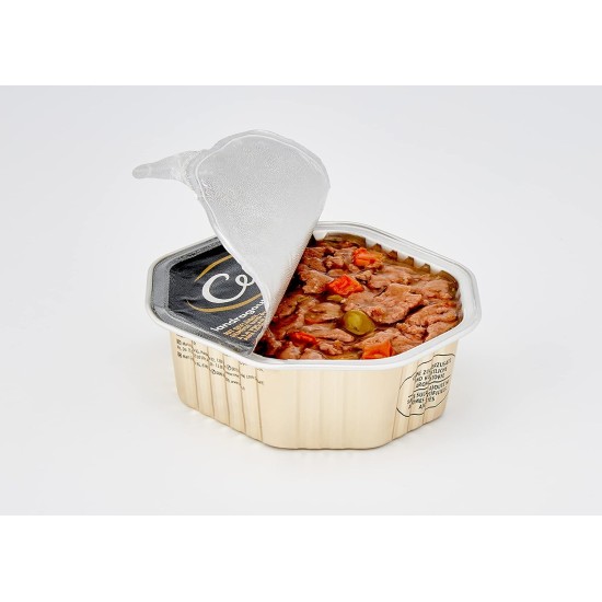 Cesar Dog Food Wet Food Recommendation of the Chef with Lightly Grilled Chicken Pieces, Natural Rice and Vegetables in Sauce, 14 Bowls (14 x 150 g) Cesar Dog Food Wet Food Recommendation of the Chef with Lightly Grilled Chicken Pieces, Natural Rice and Vegetables in Sauce, 14 Bowls (14 x 150 g)