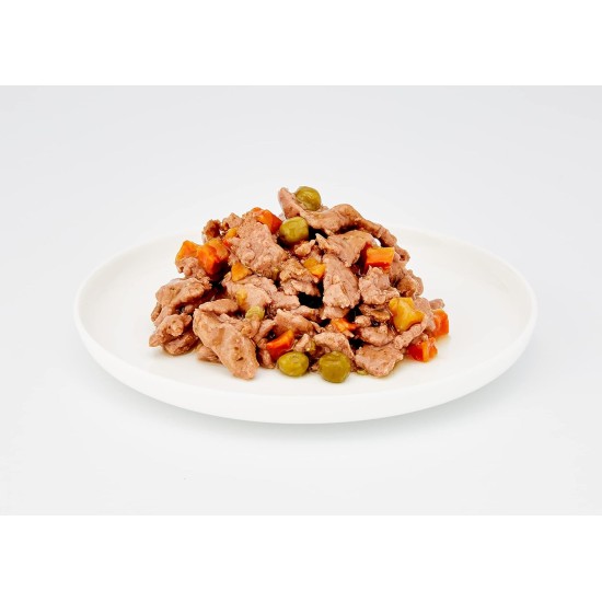 Cesar Dog Food Wet Food Recommendation of the Chef with Lightly Grilled Chicken Pieces, Natural Rice and Vegetables in Sauce, 14 Bowls (14 x 150 g) Cesar Dog Food Wet Food Recommendation of the Chef with Lightly Grilled Chicken Pieces, Natural Rice and Vegetables in Sauce, 14 Bowls (14 x 150 g)