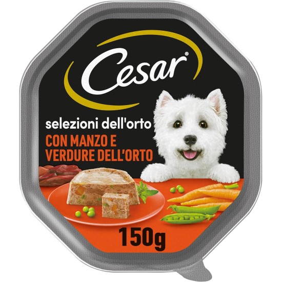 Cesar, Garden Variety Wet Dog Food 14 Bowls 150g Cesar, Garden Variety Wet Dog Food 14 Bowls 150g