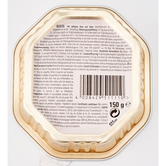Cesar Megapack Classic Terrine - Dog Food in Bowl - 4 Varieties in Multipack - 24 x 150 g Cesar Megapack Classic Terrine - Dog Food in Bowl - 4 Varieties in Multipack - 24 x 150 g