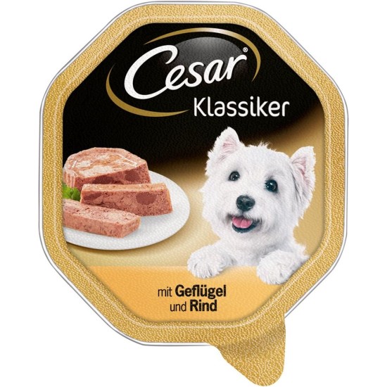 Cesar Megapack Classic Terrine - Dog Food in Bowl - 4 Varieties in Multipack - 24 x 150 g Cesar Megapack Classic Terrine - Dog Food in Bowl - 4 Varieties in Multipack - 24 x 150 g