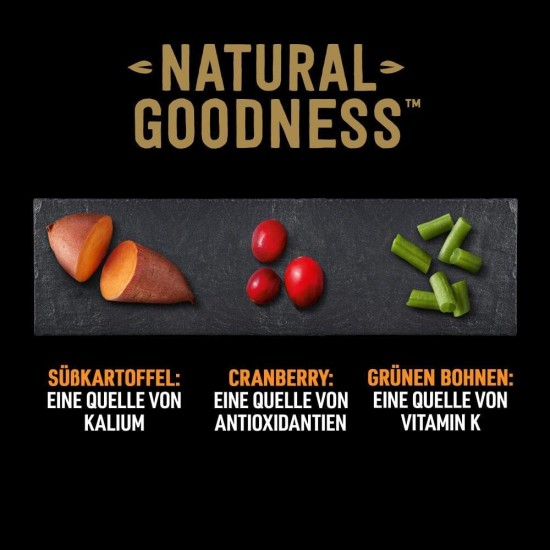 Cesar NATURAL GOODNESS Premium Dog Wet Food in Casserole in Sauce with Chicken and Superfoods 6 x 400 g Cesar NATURAL GOODNESS Premium Dog Wet Food in Casserole in Sauce with Chicken and Superfoods 6 x 400 g