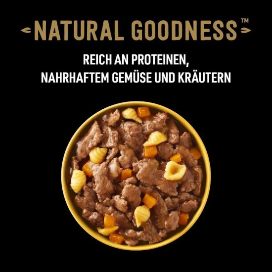 Cesar NATURAL GOODNESS Premium Dog Wet Food in Casserole in Sauce with Chicken and Superfoods 6 x 400 g Cesar NATURAL GOODNESS Premium Dog Wet Food in Casserole in Sauce with Chicken and Superfoods 6 x 400 g