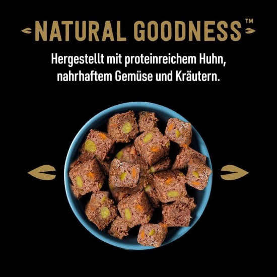 Cesar Natural Goodness Wet Dog Food Lamb and Vegetables 6 x 400g Tubs Total 2.4kg Cesar Natural Goodness Wet Dog Food Lamb and Vegetables 6 x 400g Tubs Total 2.4kg