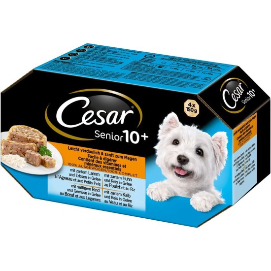 Cesar Wet Dog Food, Classic in Pie, Different Varieties Cesar Wet Dog Food, Classic in Pie, Different Varieties