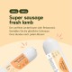 Chōmi Dog Super Sausage Fresh Chicken & Veggie Pack of 8 | (200 g x 8) Dog Food | Wet Food for Dogs | Chicken Sausage for Dogs | Adult | Grain-Free and Preservative Free | with Algae | Barf Chōmi Dog Super Sausage Fresh Chicken & Veggie Pack of 8 | (200 g x 8) Dog Food | Wet Food for Dogs | Chicken Sausage for Dogs | Adult | Grain-Free and Preservative Free | with Algae | Barf