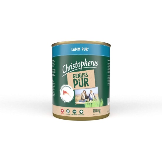 Christopherus PUR Horse Complete Food for Dogs Wet Food 6 x 400 g Christopherus PUR Horse Complete Food for Dogs Wet Food 6 x 400 g