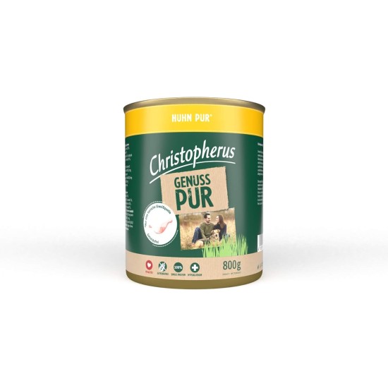 Christopherus PUR Horse Complete Food for Dogs Wet Food 6 x 400 g Christopherus PUR Horse Complete Food for Dogs Wet Food 6 x 400 g