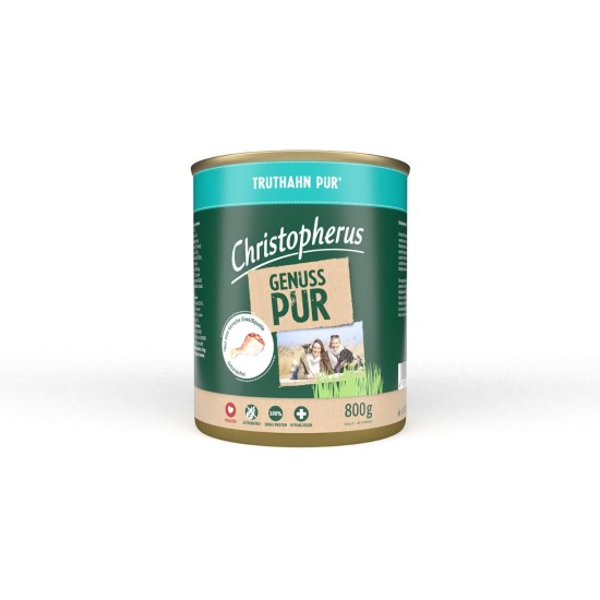 Christopherus PUR Horse Complete Food for Dogs Wet Food 6 x 400 g Christopherus PUR Horse Complete Food for Dogs Wet Food 6 x 400 g