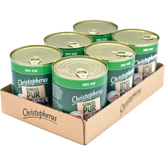Christopherus PUR Horse Complete Food for Dogs Wet Food 6 x 400 g Christopherus PUR Horse Complete Food for Dogs Wet Food 6 x 400 g