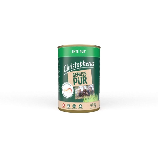 Christopherus PUR Horse Complete Food for Dogs Wet Food 6 x 400 g Christopherus PUR Horse Complete Food for Dogs Wet Food 6 x 400 g