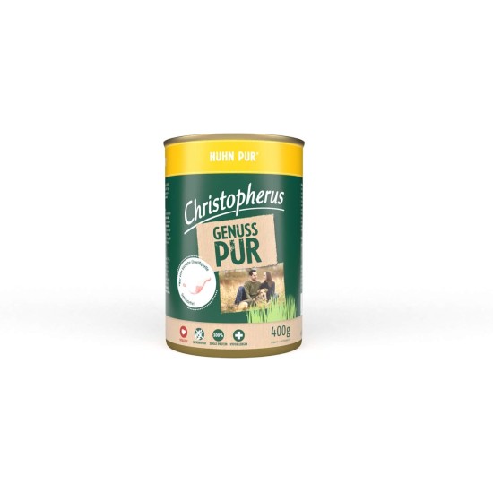 Christopherus PUR Horse Complete Food for Dogs Wet Food 6 x 400 g Christopherus PUR Horse Complete Food for Dogs Wet Food 6 x 400 g
