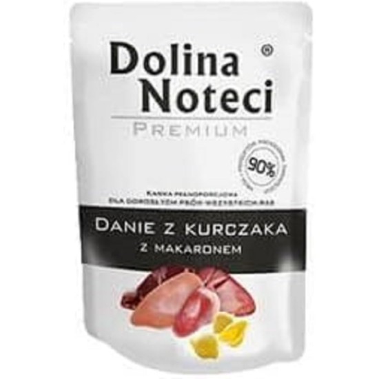 DNP Sp. z o.o. Dolina Dog 300 g Danie Chicken with Noodles, Wet Food for RAS Małe / 10 DNP Sp. z o.o. Dolina Dog 300 g Danie Chicken with Noodles, Wet Food for RAS Małe / 10