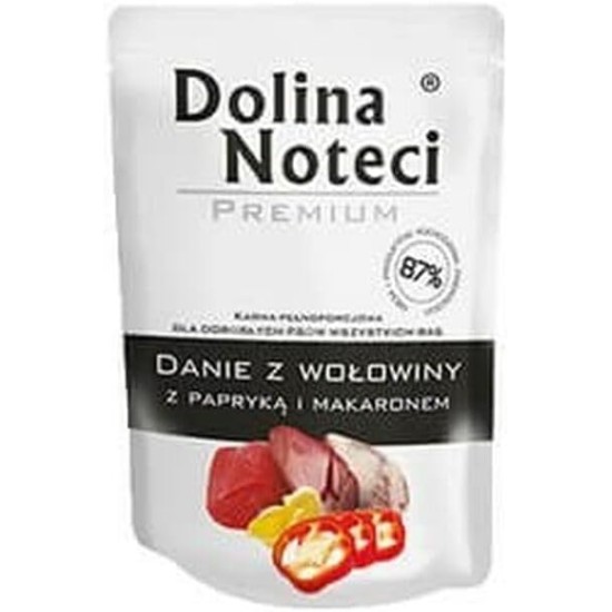 DNP Sp. z o.o. Dolina Dog Wet Food 300 g Beef with Pepper and Paste, Sachet for RAS Small / 10 DNP Sp. z o.o. Dolina Dog Wet Food 300 g Beef with Pepper and Paste, Sachet for RAS Small / 10