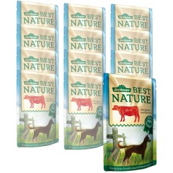 Dehner Best Nature Adult Dog Food, Beef and Spaetzle with Carrots, in Bag, 12 x 150 g (1.8 kg) Dehner Best Nature Adult Dog Food, Beef and Spaetzle with Carrots, in Bag, 12 x 150 g (1.8 kg)
