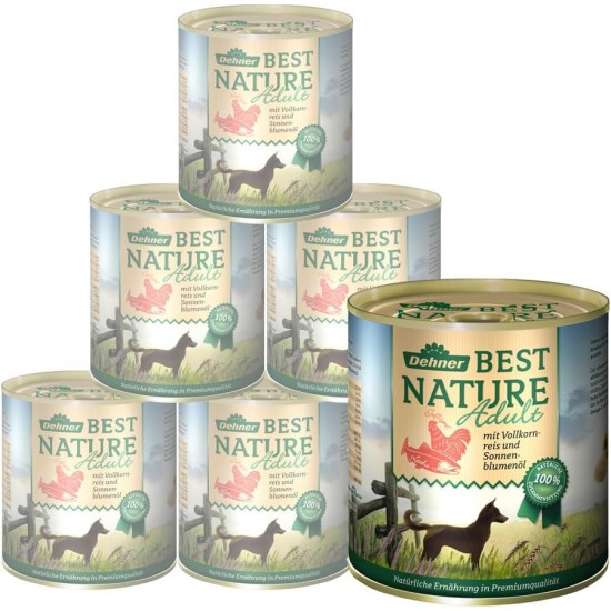 Dehner Best Nature Dog Wet Food, Junior / Adult / Senior / Light, Various Types and Sizes Dehner Best Nature Dog Wet Food, Junior / Adult / Senior / Light, Various Types and Sizes