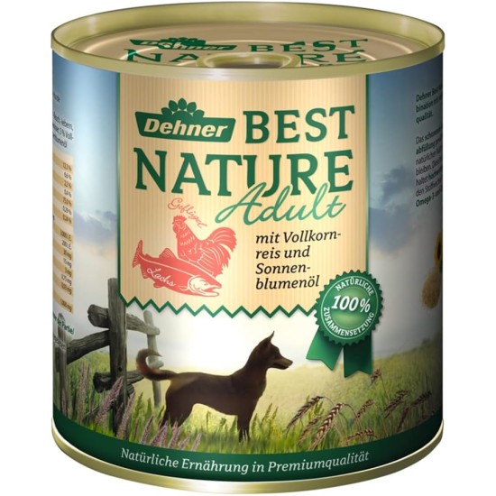 Dehner Best Nature Dog Wet Food, Junior / Adult / Senior / Light, Various Types and Sizes Dehner Best Nature Dog Wet Food, Junior / Adult / Senior / Light, Various Types and Sizes