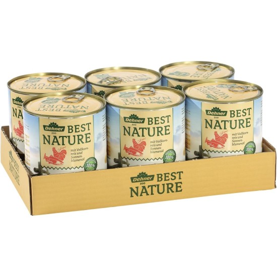 Dehner Best Nature Dog Wet Food, Junior / Adult / Senior / Light, Various Types and Sizes Dehner Best Nature Dog Wet Food, Junior / Adult / Senior / Light, Various Types and Sizes