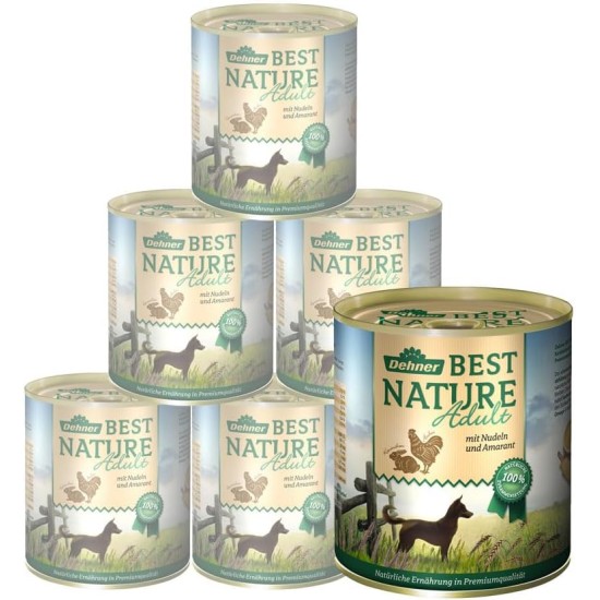 Dehner Best Nature Dog Wet Food, Junior / Adult / Senior / Light, Various Types and Sizes Dehner Best Nature Dog Wet Food, Junior / Adult / Senior / Light, Various Types and Sizes